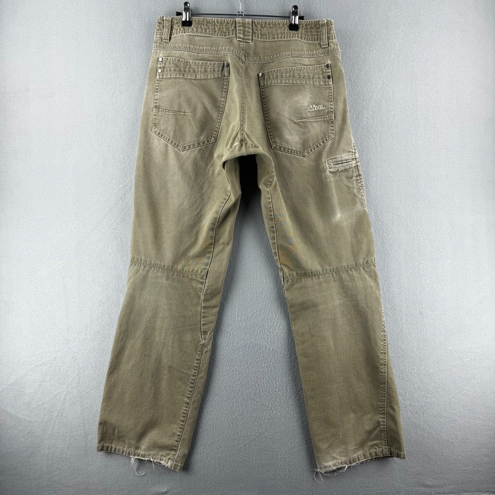 Kuhl Pants Mens 32x32 (Fits 31x31) Beige Cotton Outkast Distressed Outdoor Work - Picture 7 of 16